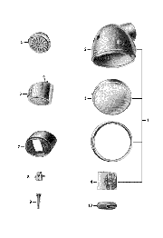 Tafel 13 Scheinwerfer, Signalhorn, Kabelbaum, Bremsschlukennzeichenleuchte