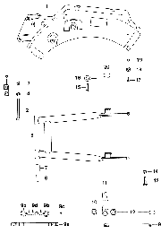 Tabulka 2 Nosic, zadn vidlice 
