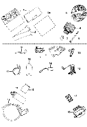 Tabulka 16 Baterie, alterntor, regultor