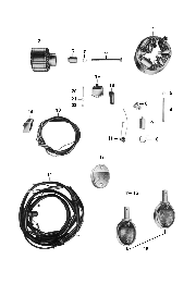 Tafel 19 Lichtmaschine, Unterbrecher, Lenkerblinkleuchte